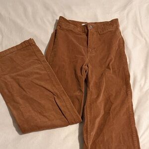 Madewell Brown Corduroy Trousers
